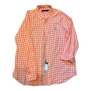 NWT-Men’s Ralph Lauren-XL-Long sleeve, button front shirt
